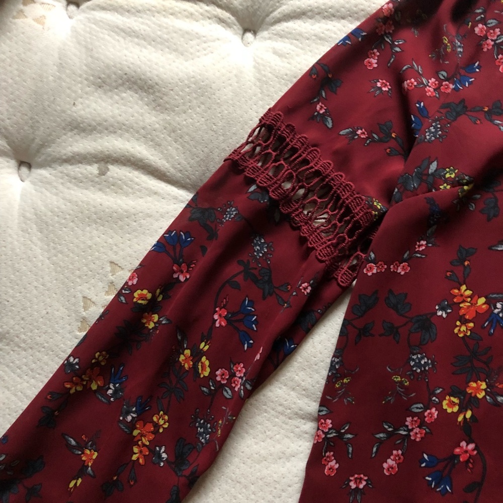 Floral Design Shirt